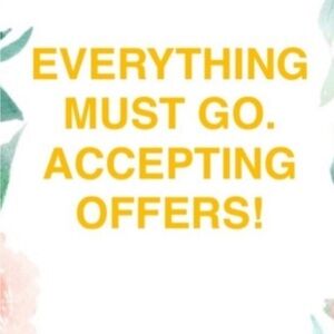 Everything Must Go Sale Sign